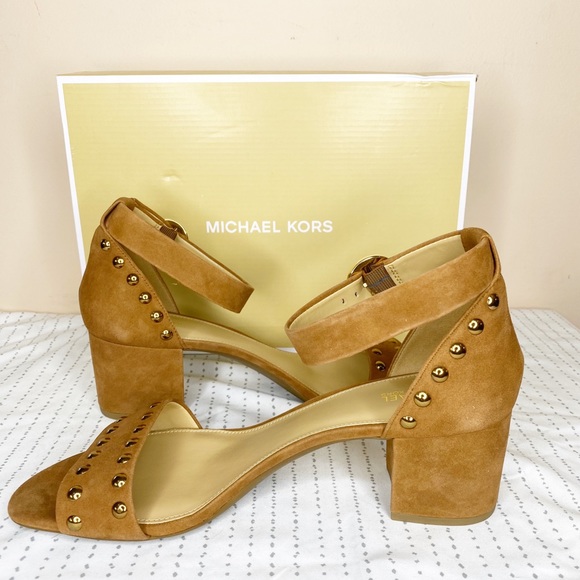 {Michael Kors} studded suede sandal - Picture 3 of 8